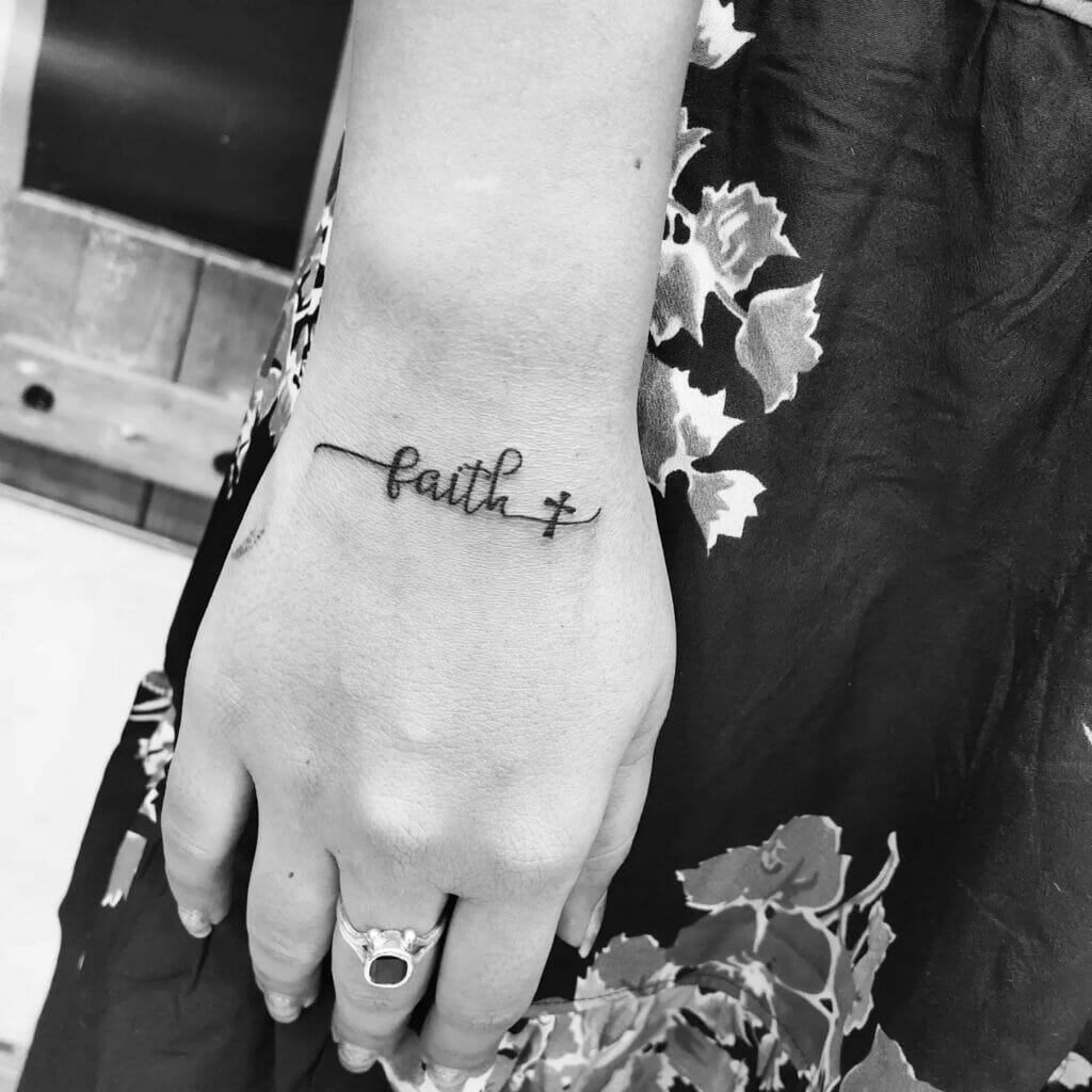 Cross Faith Tattoo Fonts