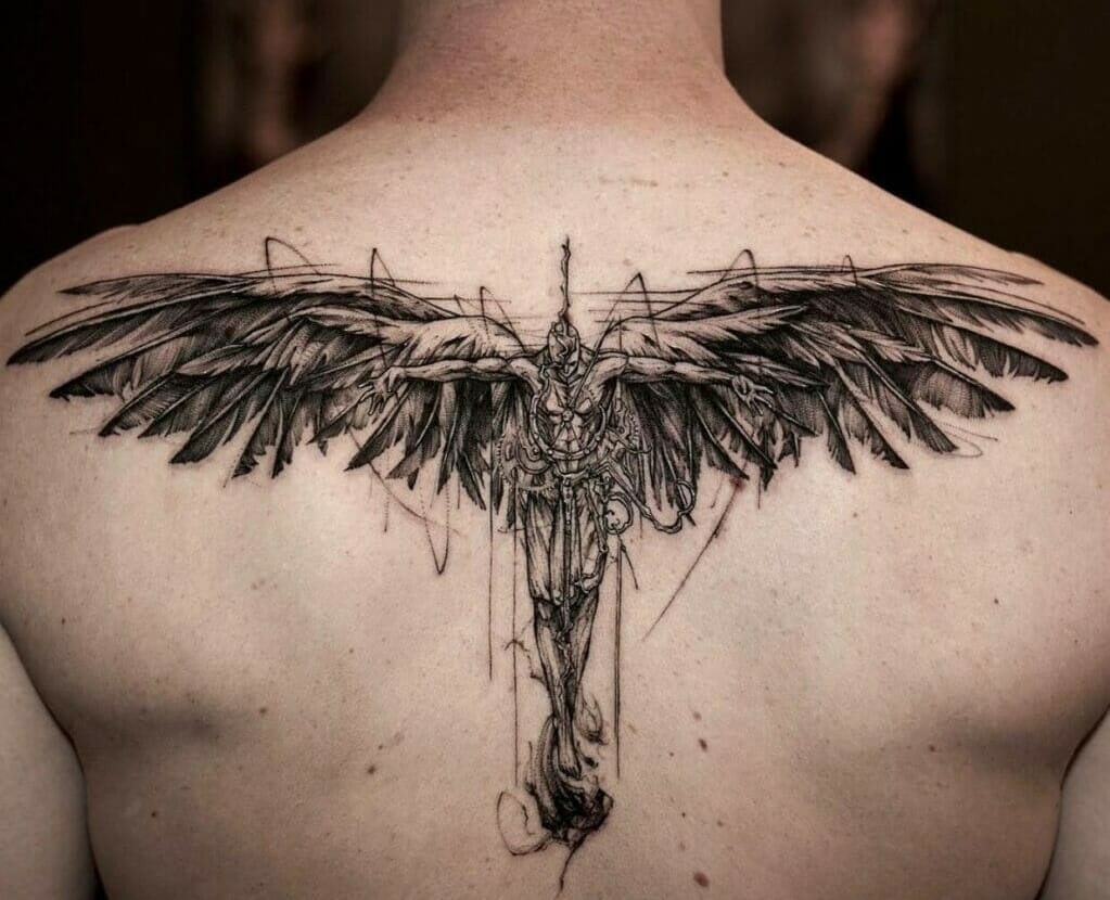 101 Best Angel Back Tattoo Ideas That Will Blow Your Mind! - Outsons