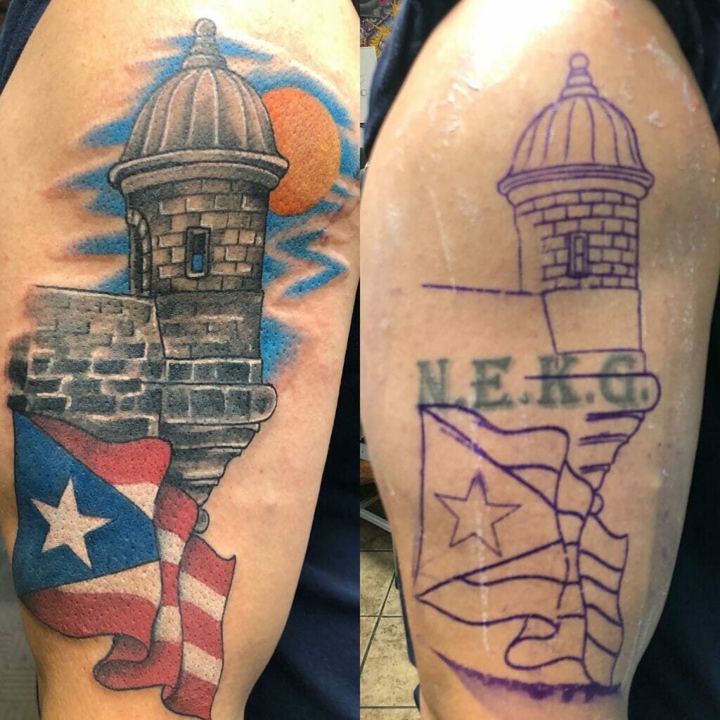 Classic E-Town Puerto Rican Tattoo