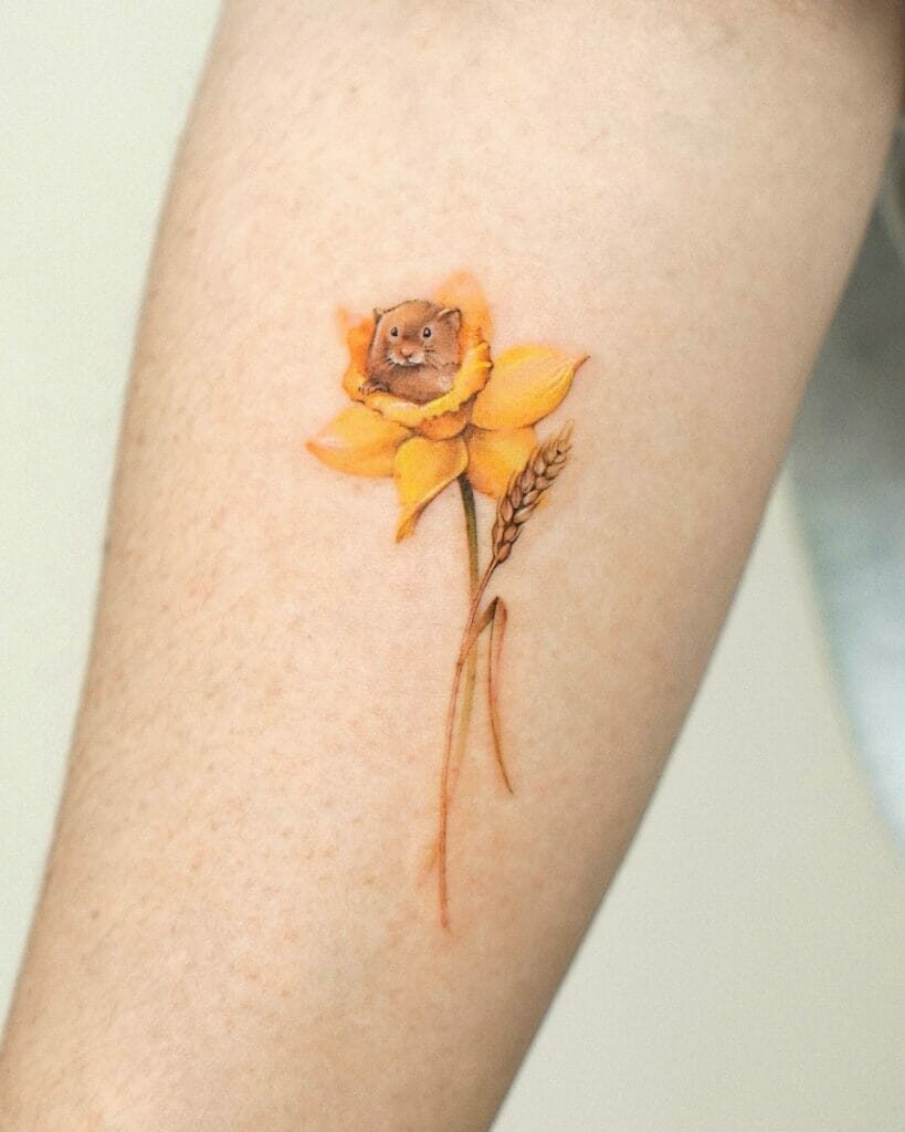 March Flower Tattoos Ideas