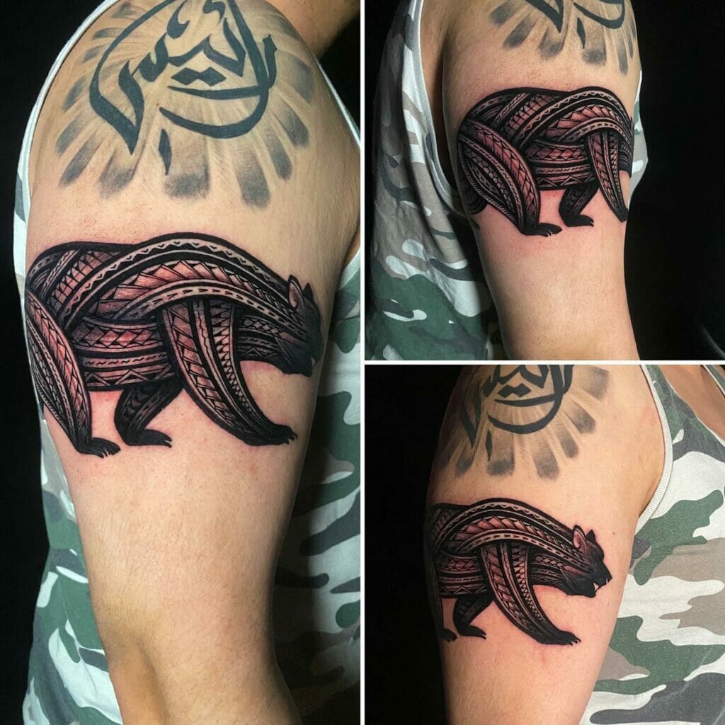 Polynesian Bear Tattoo