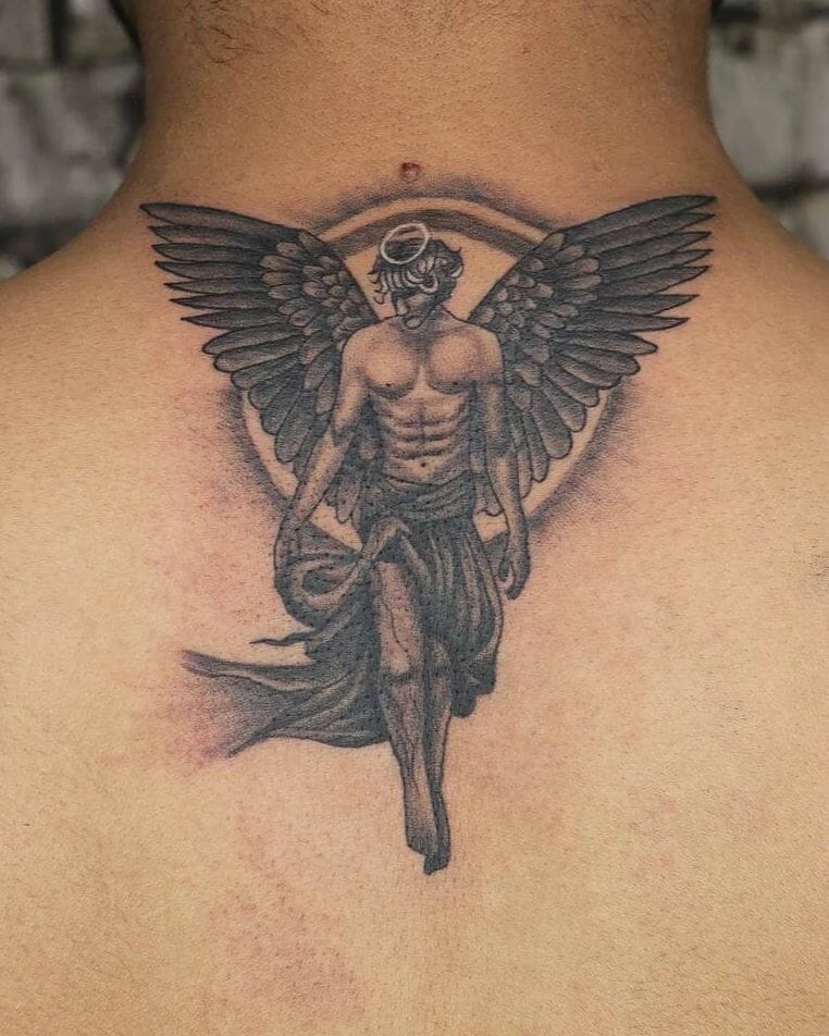 Small Angel Tattoos