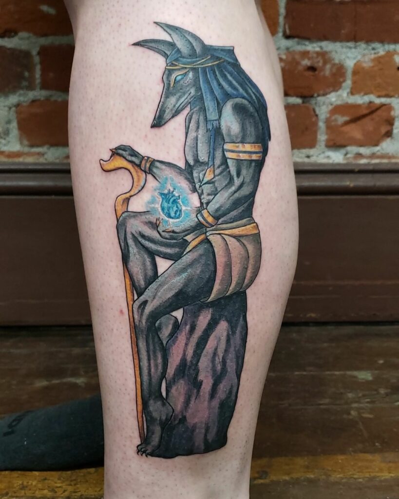 Egyptian Anubis Tattoo