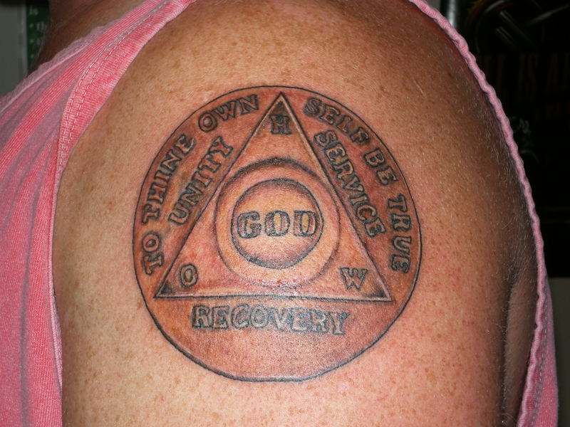 Sobriety Tattoo: Embracing Recovery with Unity, Service & Resilience
