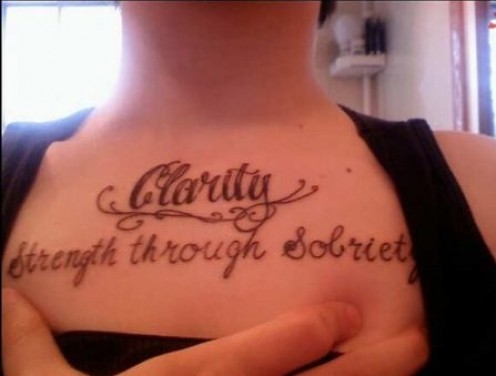Sobriety Tattoo: Embrace Clarity & Strength in Recovery