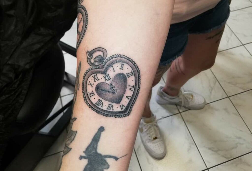 Birth Clock Tattoo