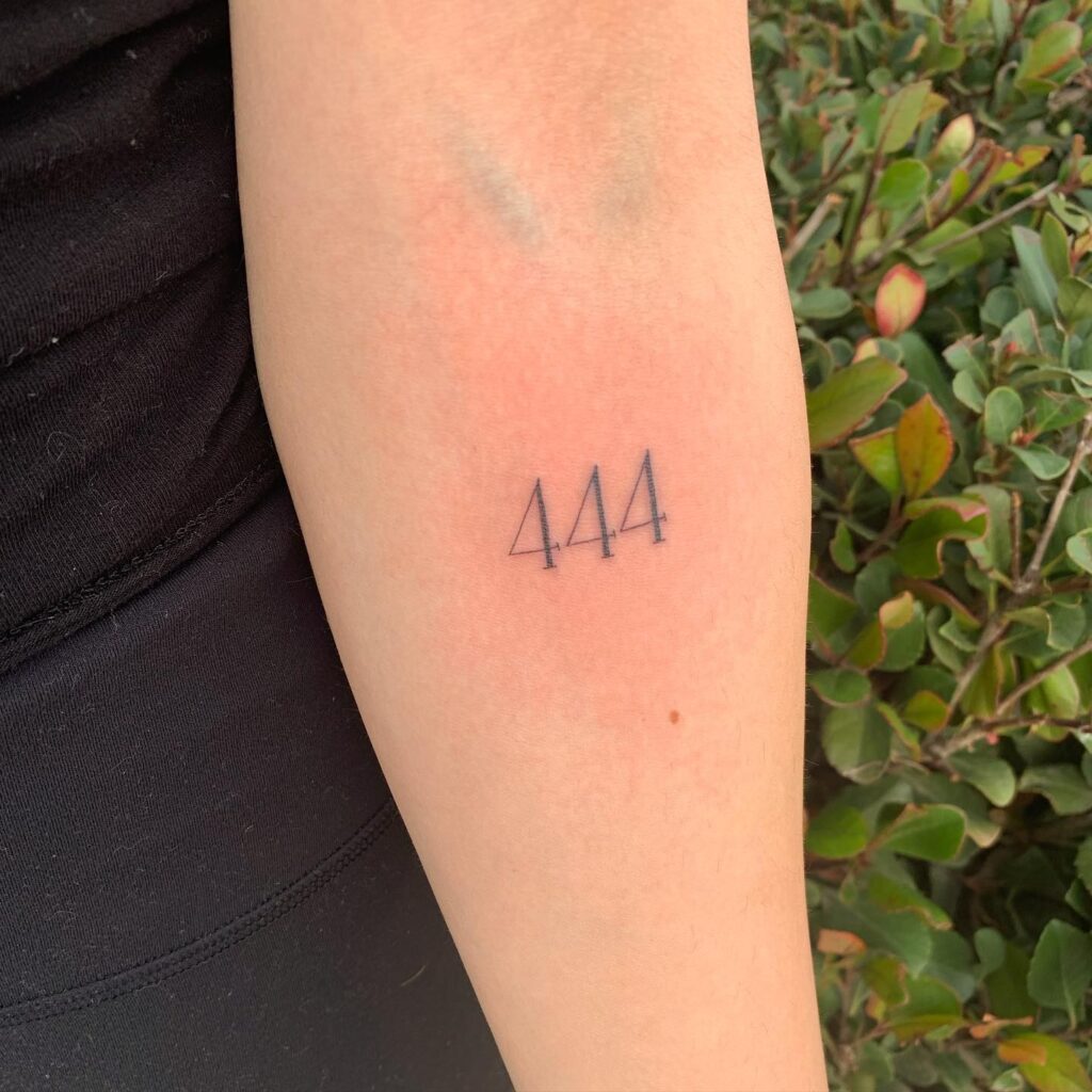 444 Tattoo