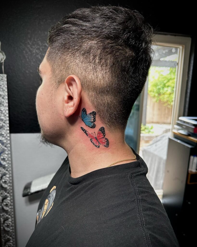 Behind The Ear Tattoo