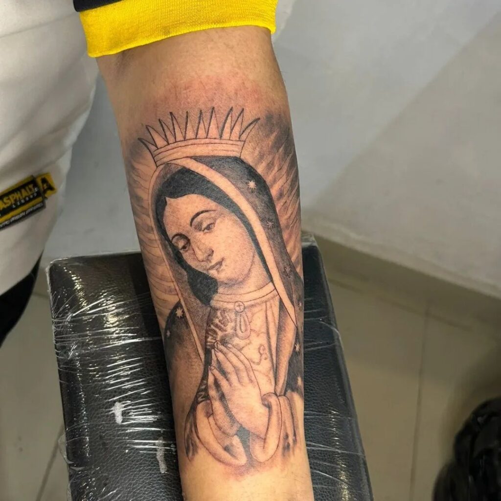 Virgen De Guadalupe Tattoo