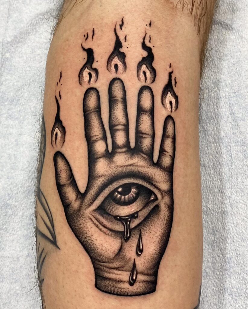 Hand of Glory Tattoo