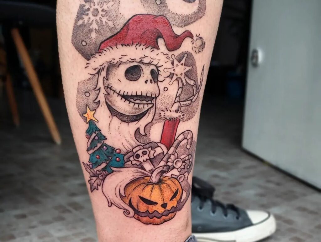 Nightmare Before Christmas Tattoos