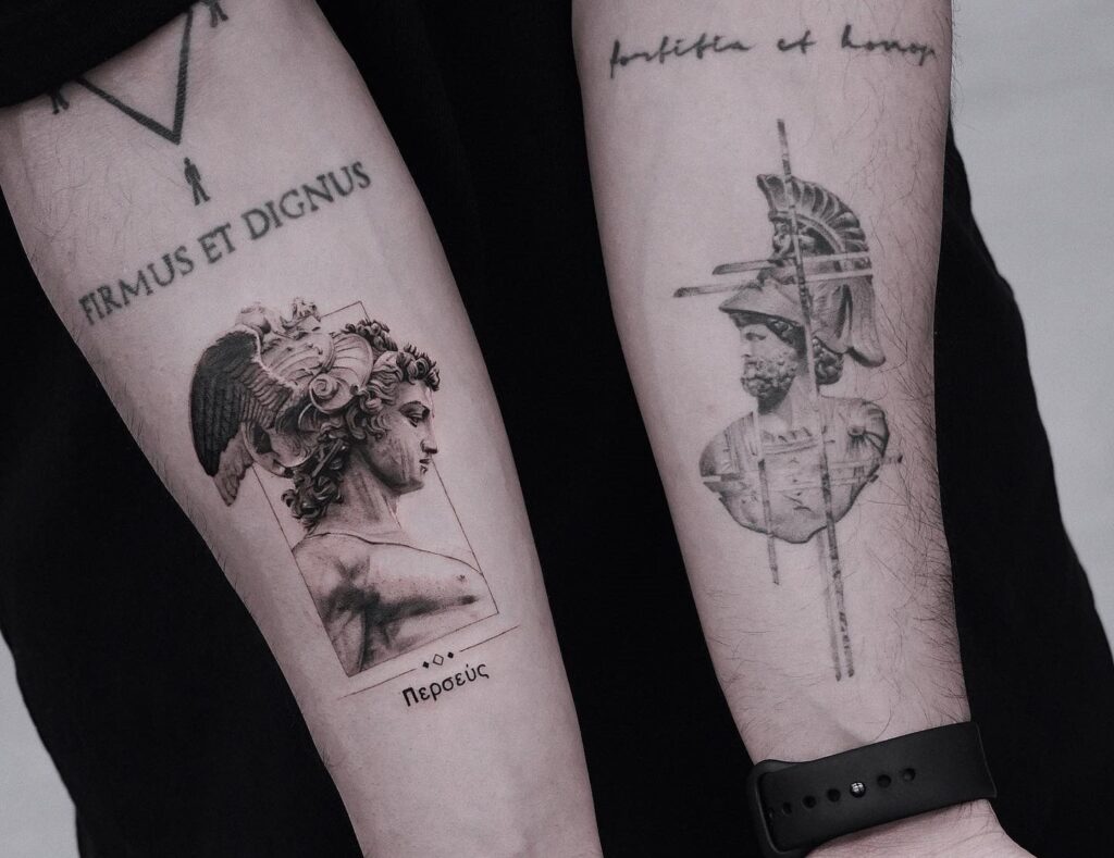 Greek Goddesses Tattoos