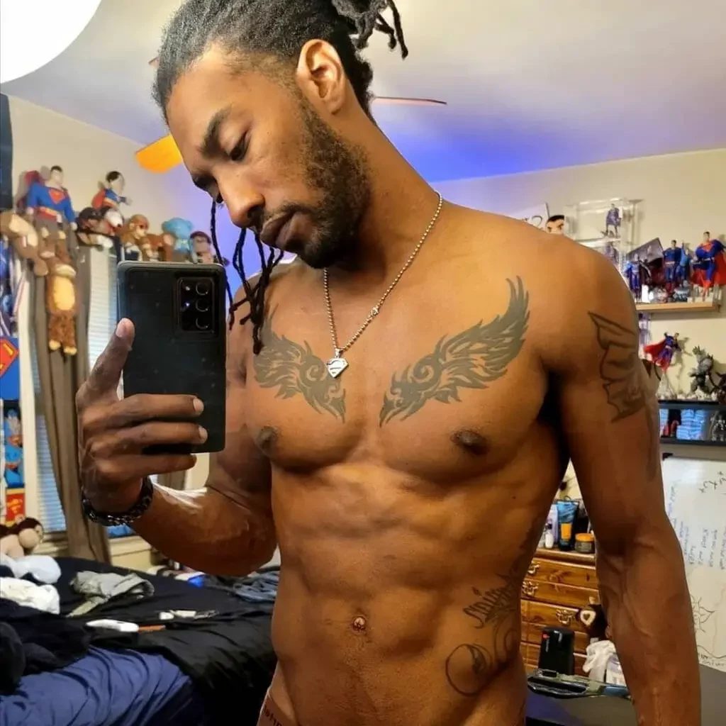 Wings Chest Tattoo