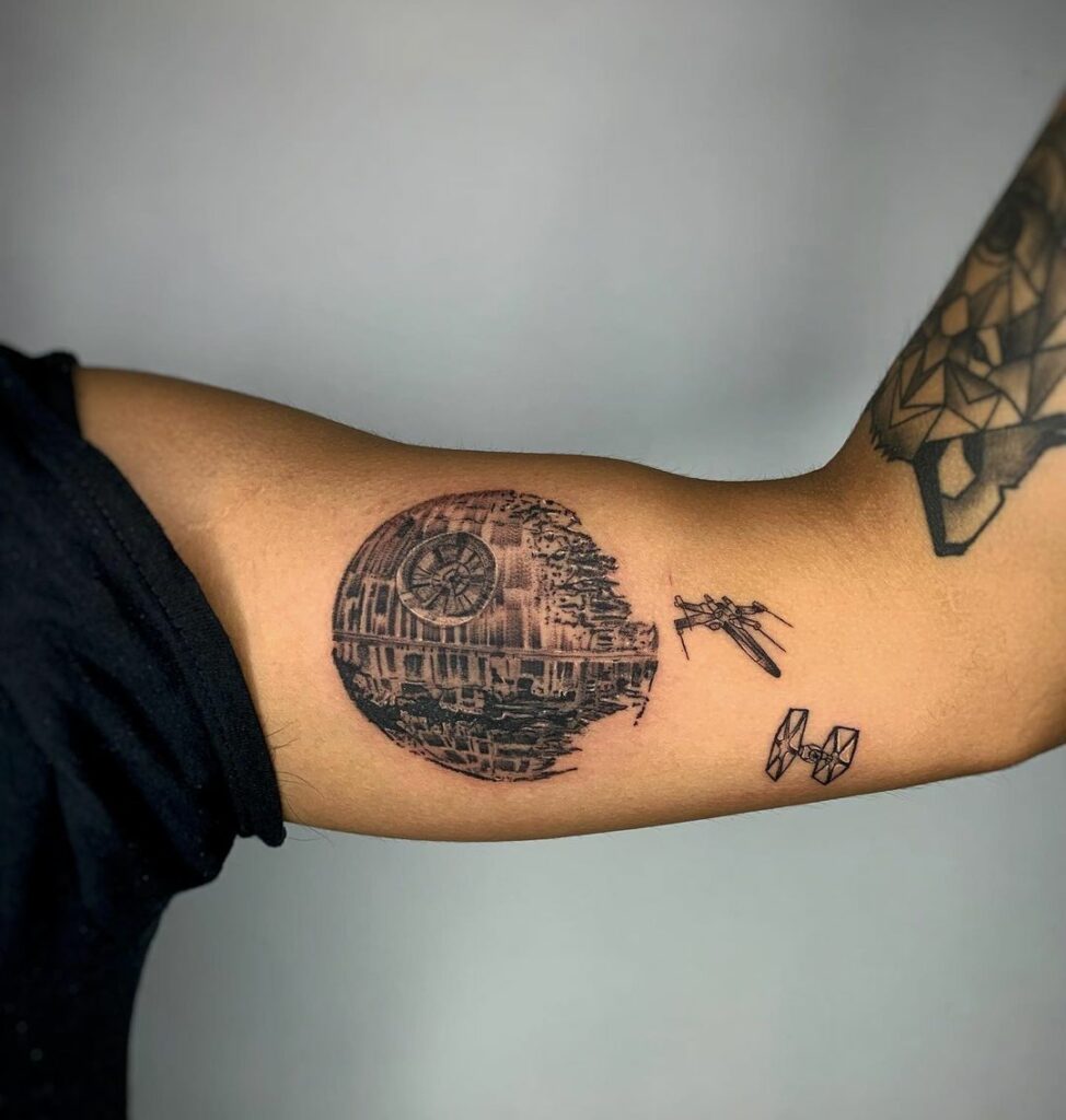 upper arm tattoo