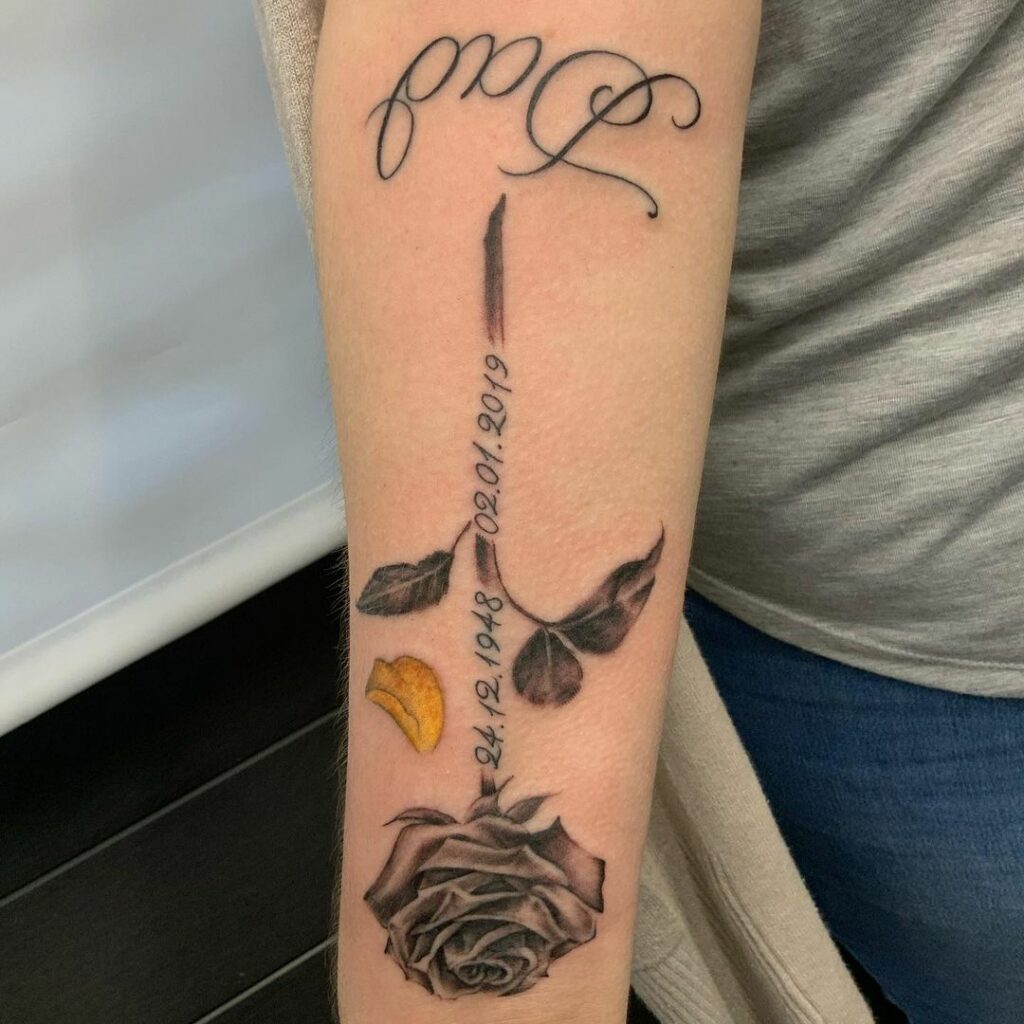 Tattoo For Someone Who Passed Away