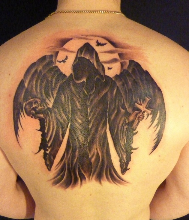 Fallen Angel Tattoo
