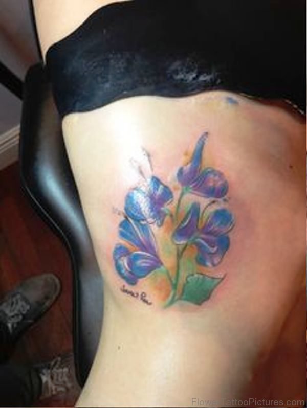 101 Best Larkspur July Birth Flower Tattoo Ideas That Will Blow Your Mind!  - Outsons