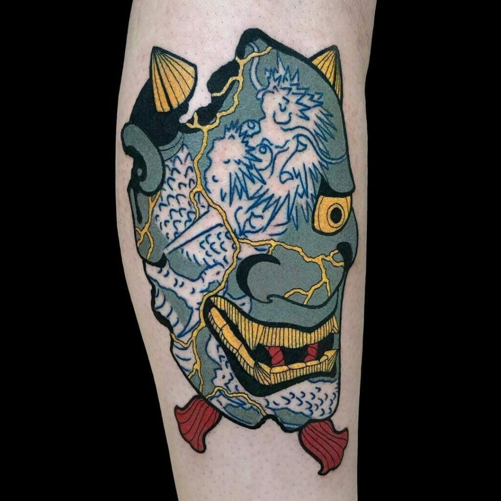 Kintsugi tattoo