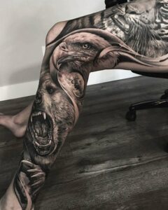 Leg Sleeve Tattoos For Men 240x300 