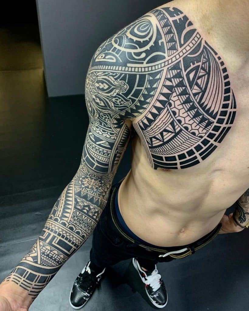 sacred geometry tattoo