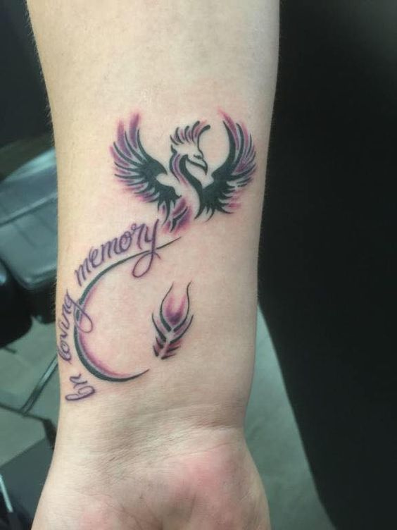 Phoenix Rebirth: Powerful Recovery Tattoo Symbolizing Sobriety & Tribute