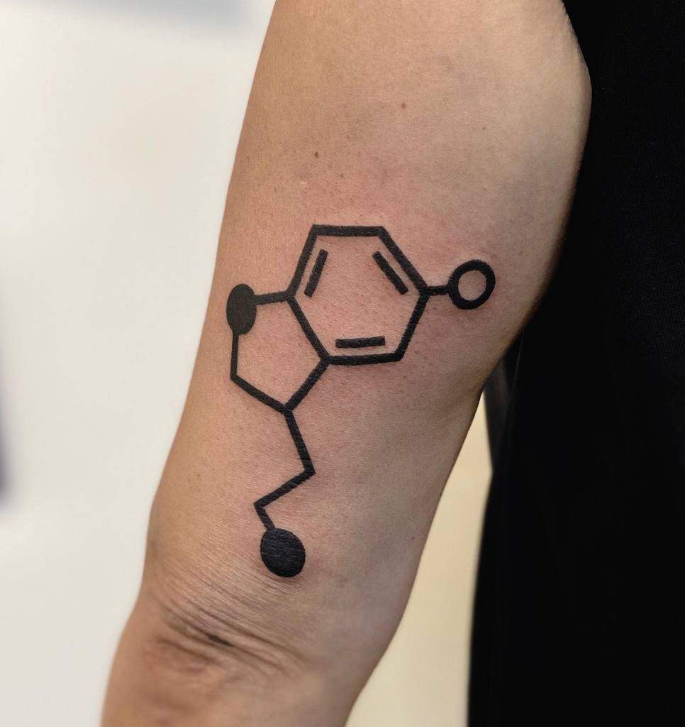 Serotonin Tattoo