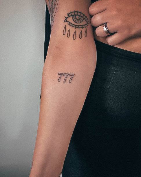 tattoo fancy number fonts