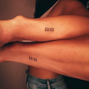 Girls Tattoos With Number 300x300 