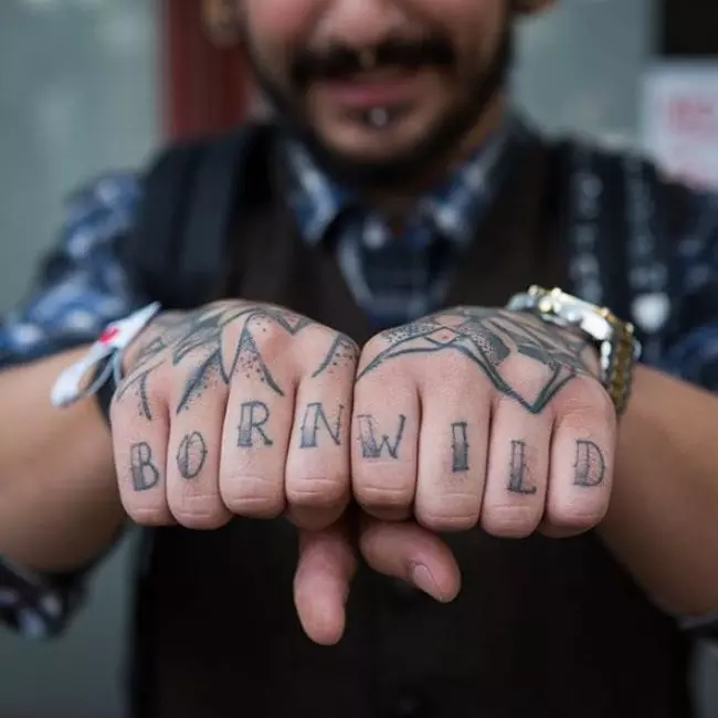knuckle tattoo