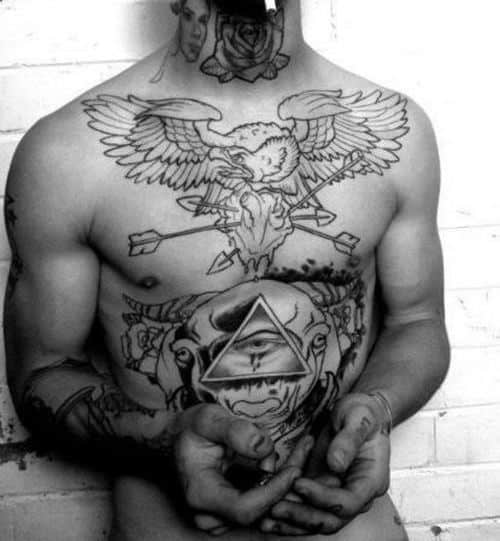 Chest Tattoo Men