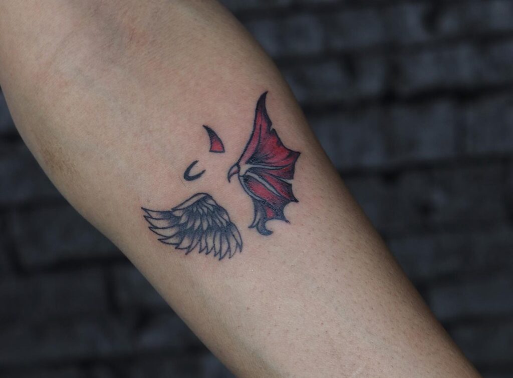 Angel Devil Tattoo