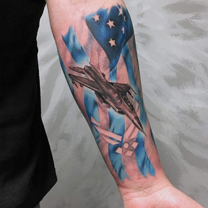 101 Best Air Force Tattoo Ideas That Will Blow Your Mind! - Outsons