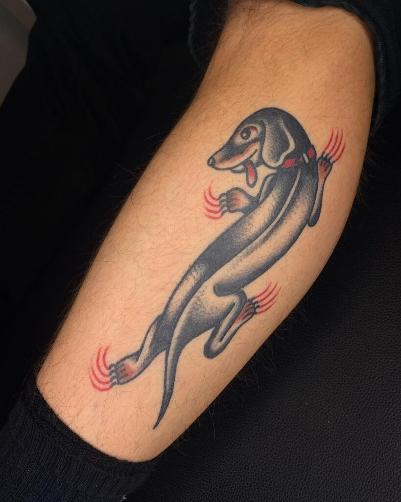 Wiener Dog Tattoo