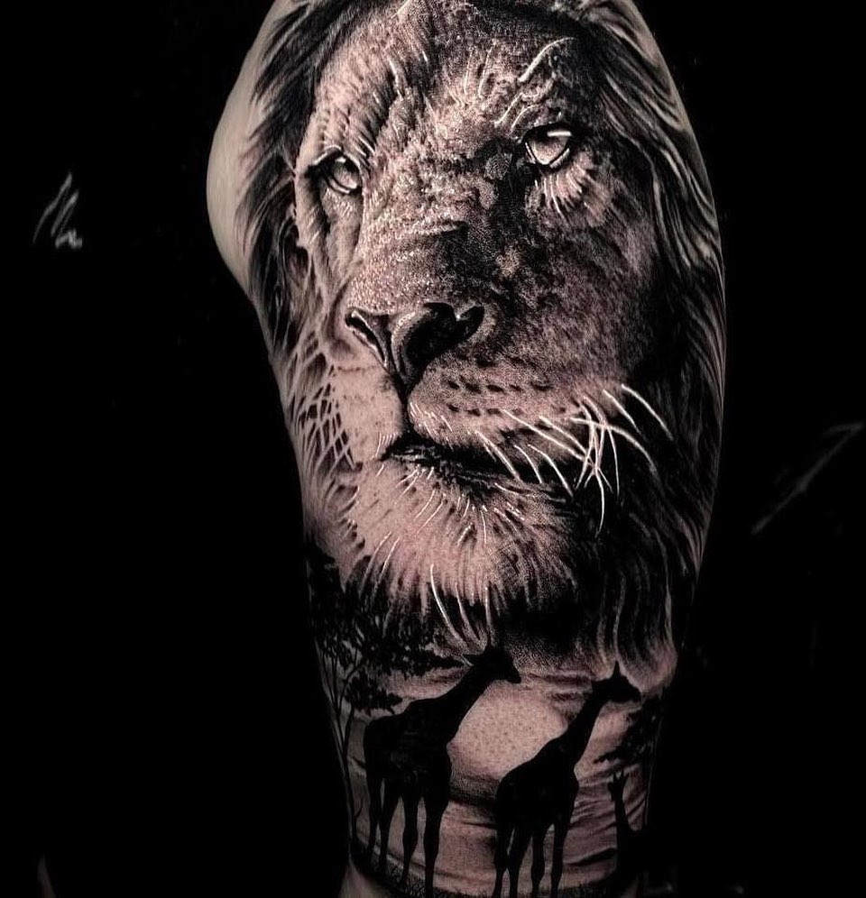 Wildlife Sleeve Tattoo