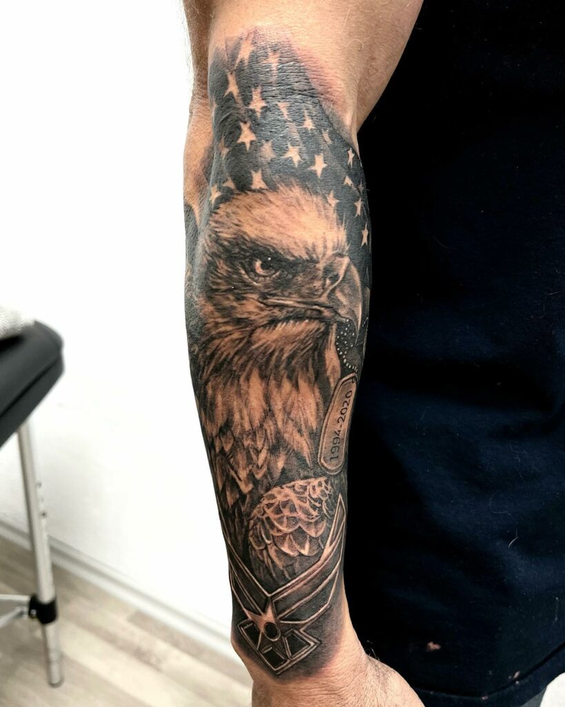 Air Force Tattoo Ideas and Meanings