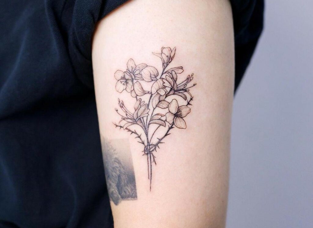 Birth Flower Tattoo