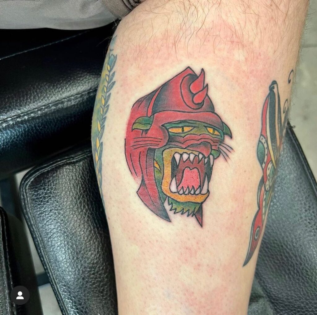Sucky Panther Tattoo