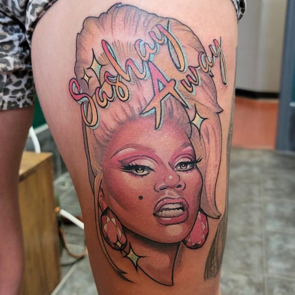Drag Queen Tattoo