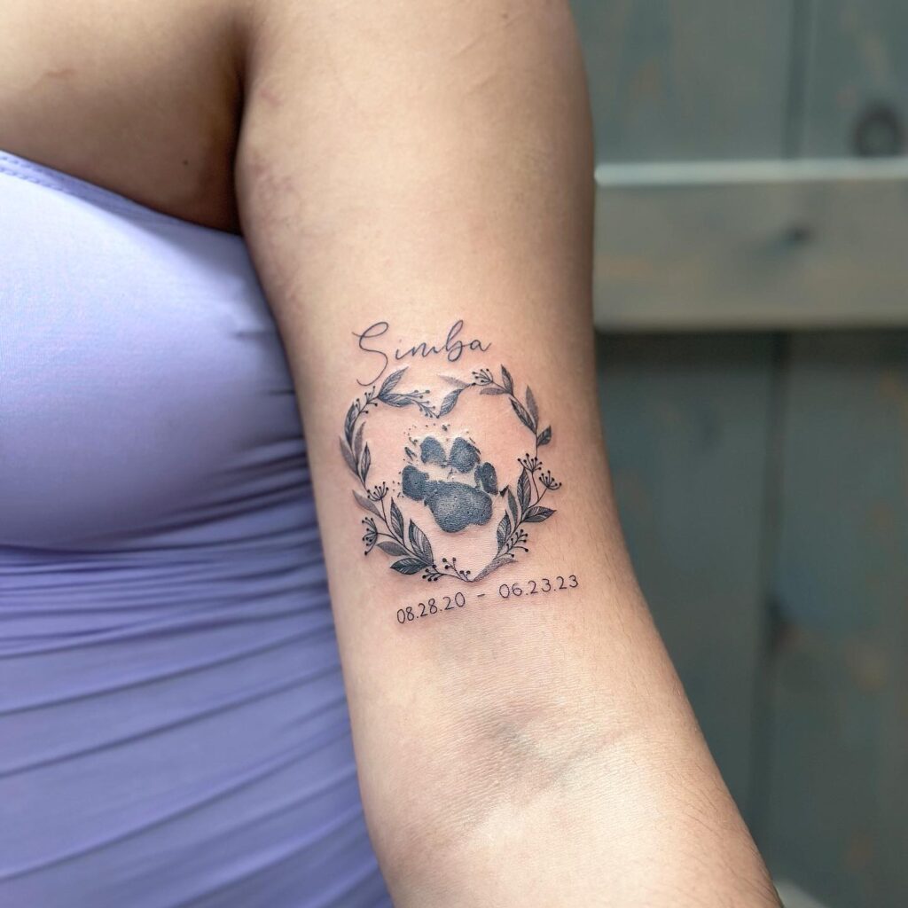 Friend Memorial Tattoo