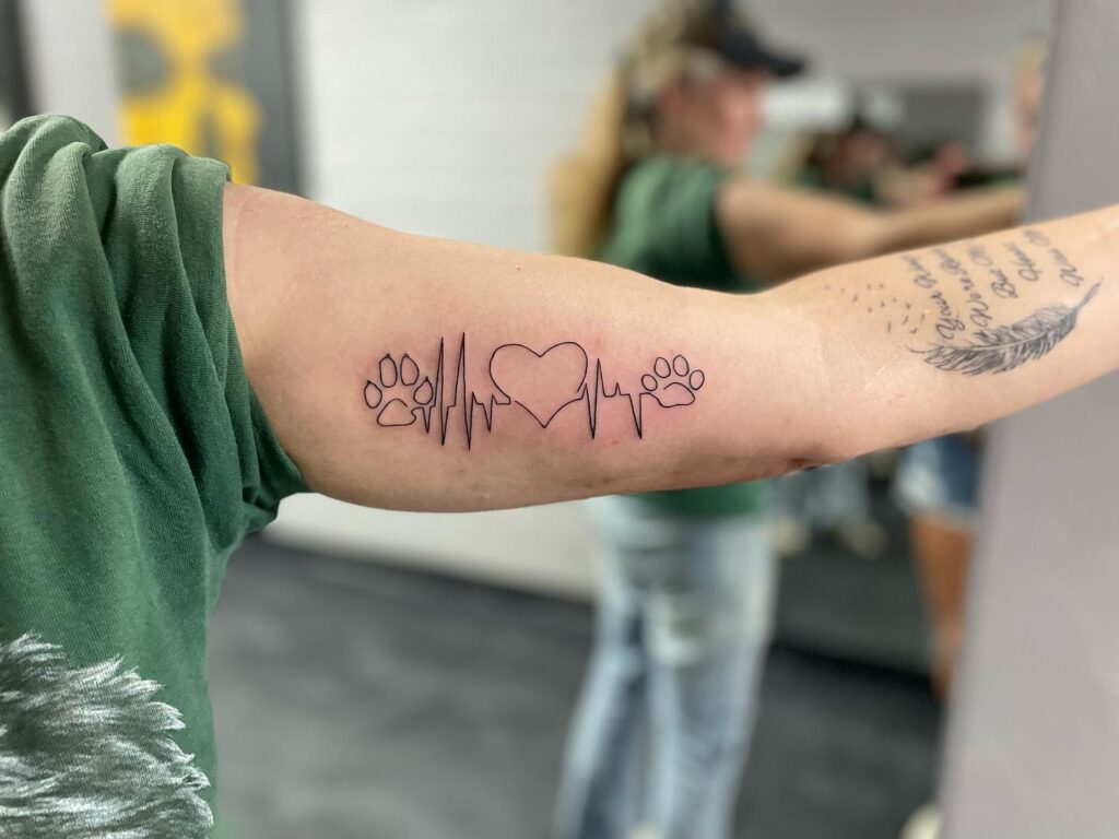 EKG Tattoo