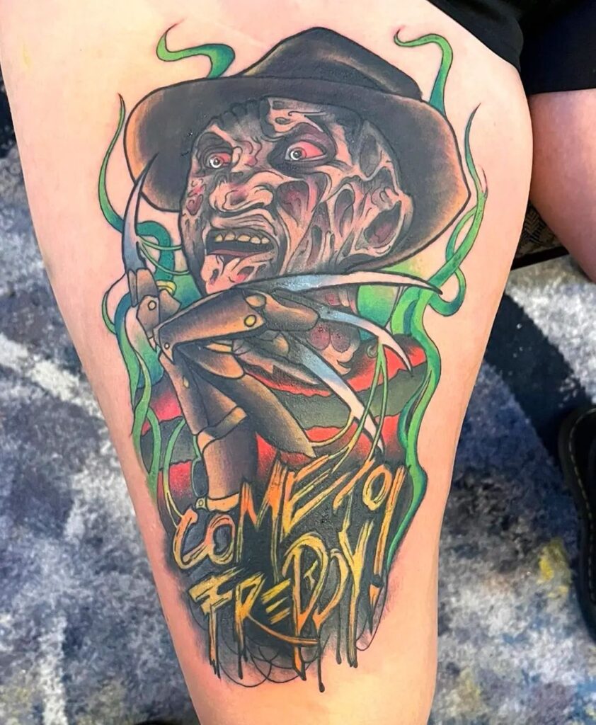 Freddy Krueger Tattoo