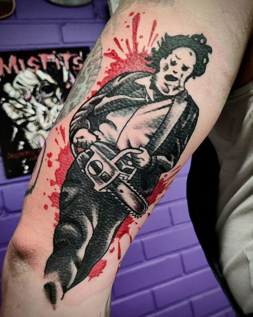 Texas Chainsaw Massacre Tattoo