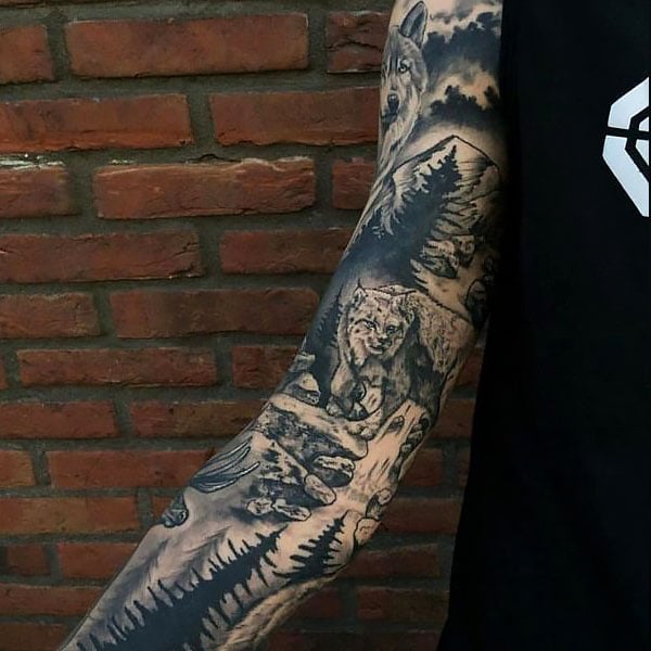 Arm Sleeve Tattoo