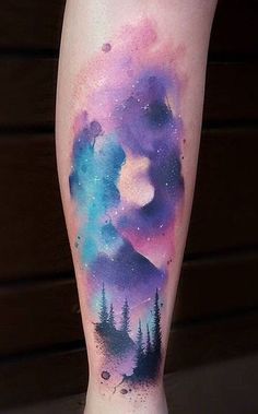 galaxy tattoo