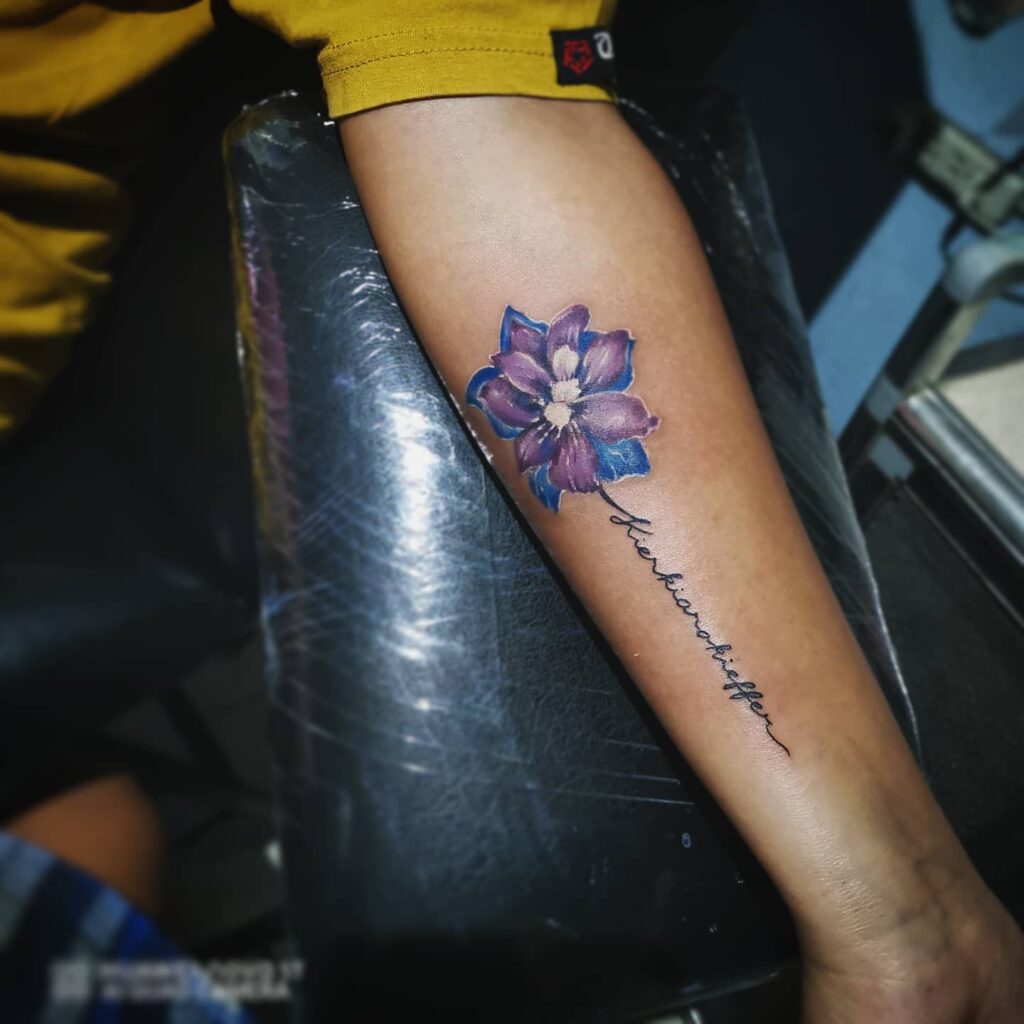 Larkspur Tattoo