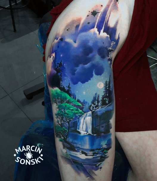cute waterfall tattoo designs for women Outsons