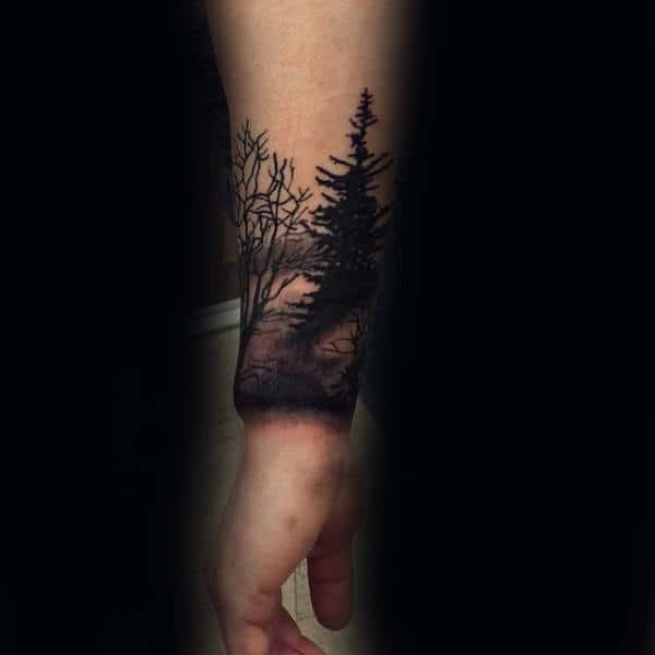 Forearm Tree Tattoo