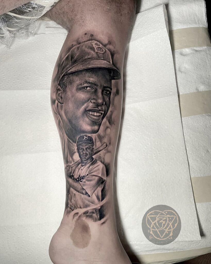 Jackie Robinson Tattoo