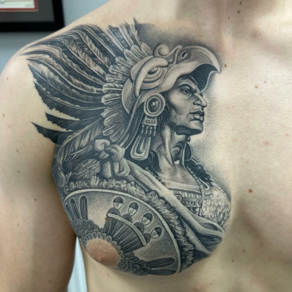 Aztec Warrior Tattoo Ideas