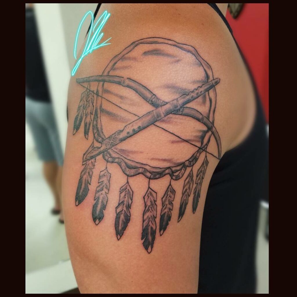 Choctaw Brave Tattoo